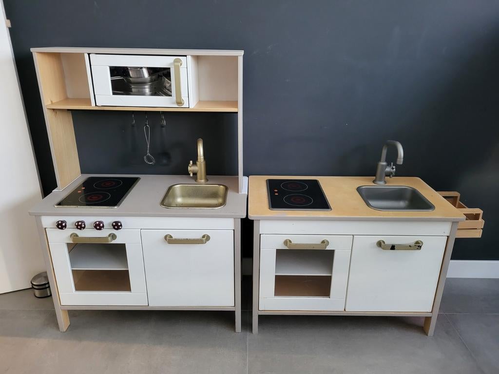 Ikea Speelkeuken + Werkbank met Accessoires, Ophalen, Gebruikt, Hout, Speelkeuken