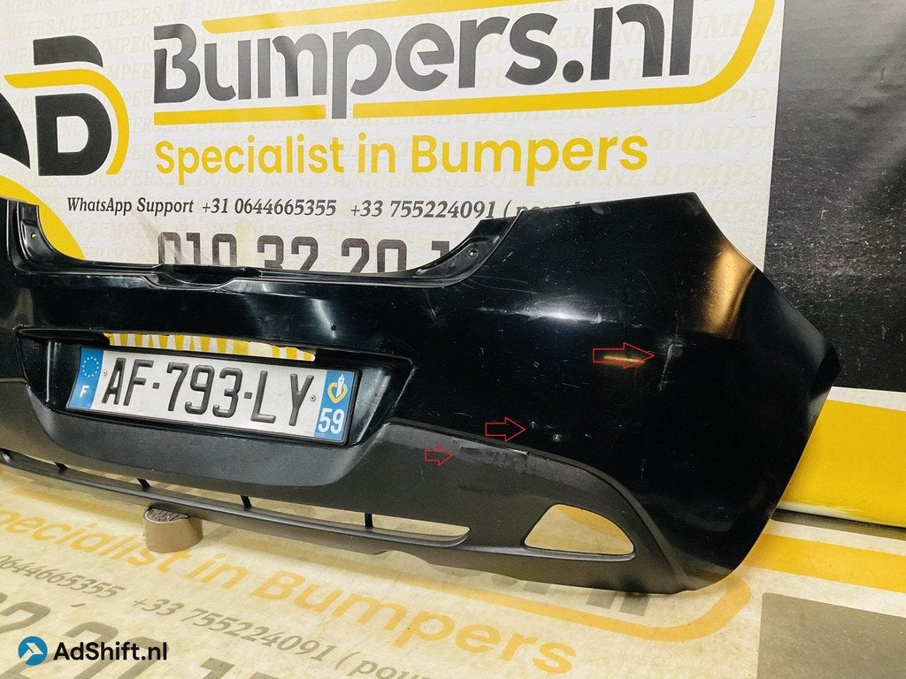 Bumper Mazda 2 2007-2012 D6551-50221 Achterbumper 2-H3-10619, Bumper