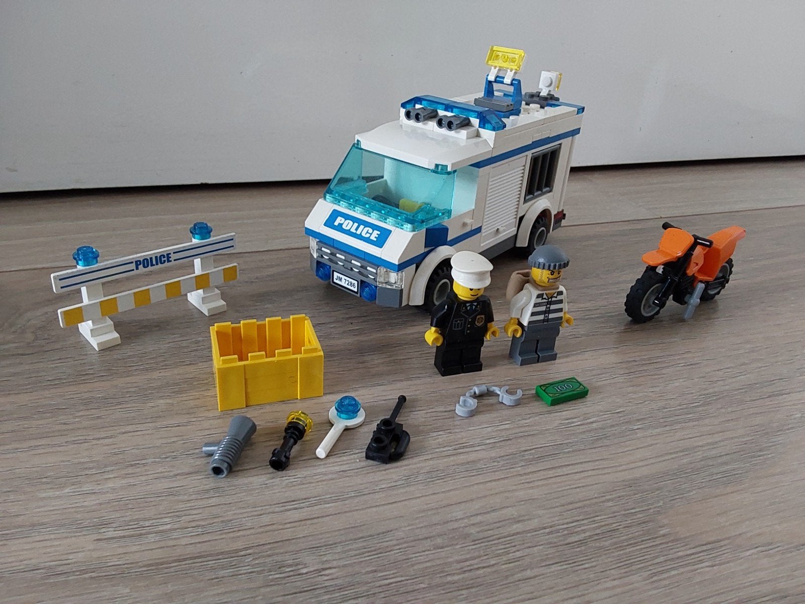 Lego city 7286 Prisoner Transport, Ophalen of Verzenden, Gebruikt