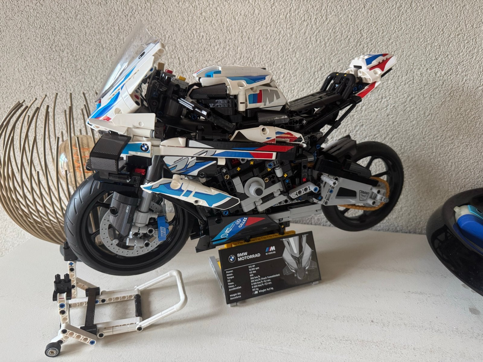 Lego Technic BMW M 1000 RR (42130) - Zo goed als nieuw, Ophalen of Verzenden, Zo goed als nieuw, Overige merken