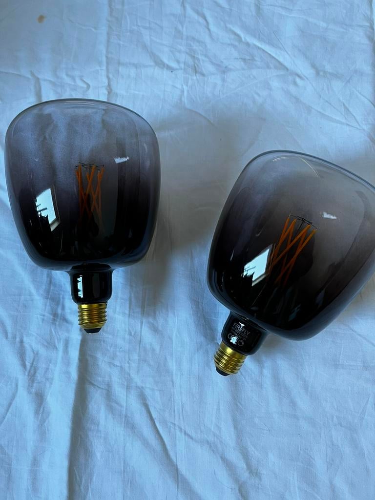 2 ledlampen, Ophalen of Verzenden, Zo goed als nieuw, E27 (groot), Led-lamp
