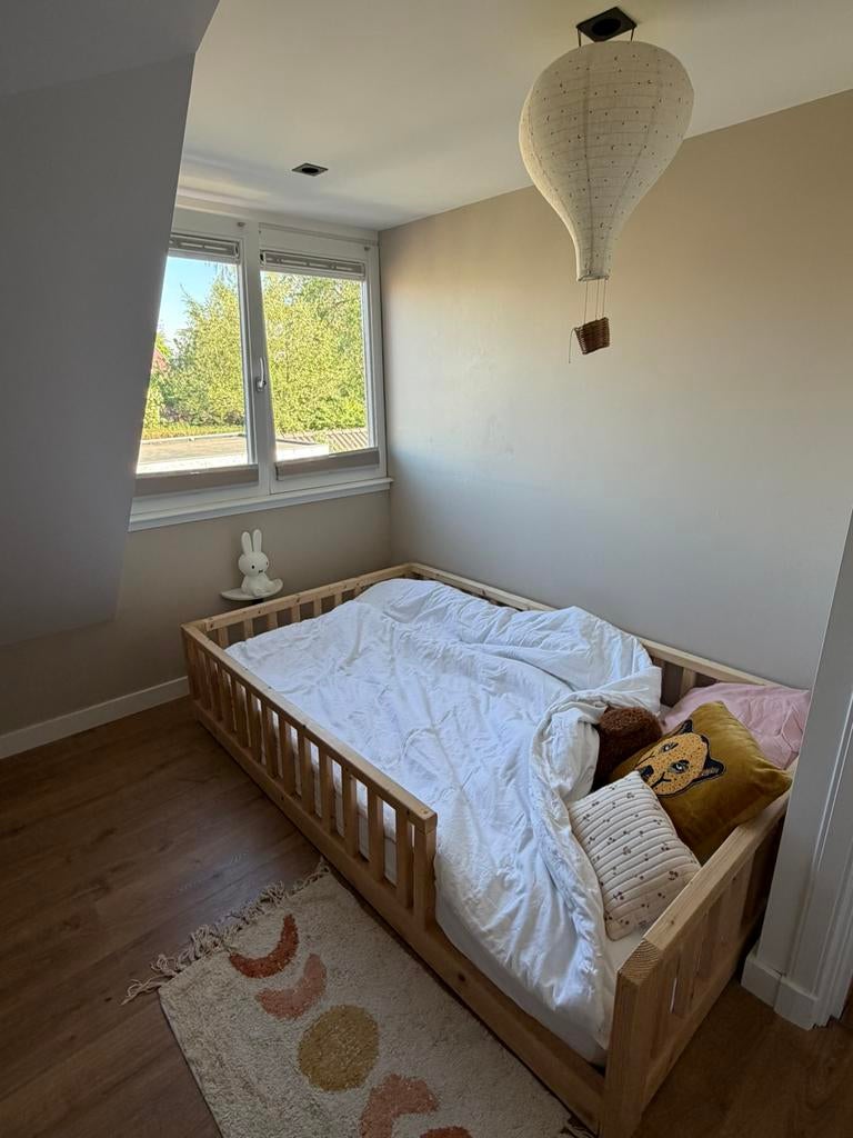 Vloerbed 120 x 200, Ophalen, Matras, 180 cm of meer, 100 cm of meer