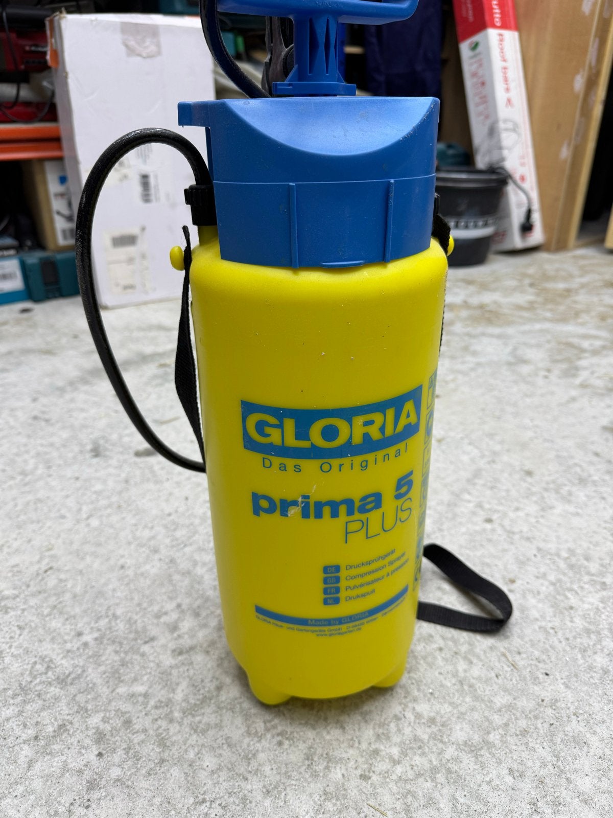 Gloria Prima 5 Plus Drukspuit - Zo goed als nieuw, Ophalen of Verzenden, Zo goed als nieuw, Overige typen