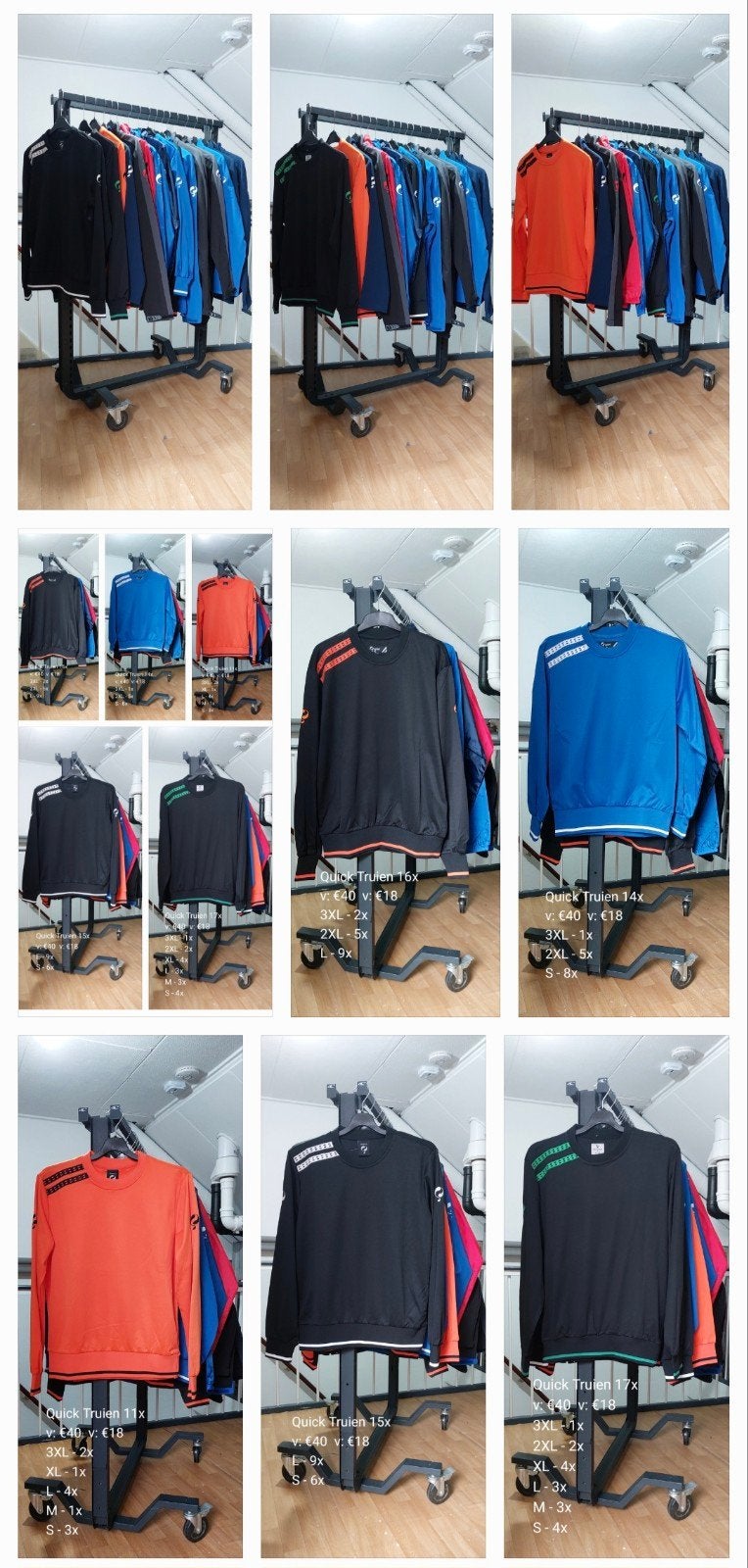 Spotprijs! Partij Merkkleding verkopen! Quick Sweaters/Truie, Ophalen of Verzenden, Nieuw