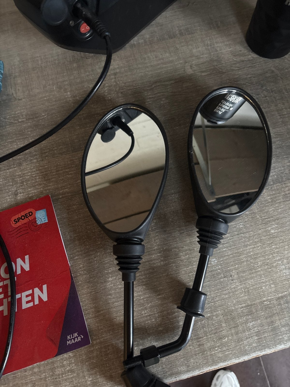 Spiegels voor scooter zip, Ophalen of Verzenden, Nieuw, Universele onderdelen