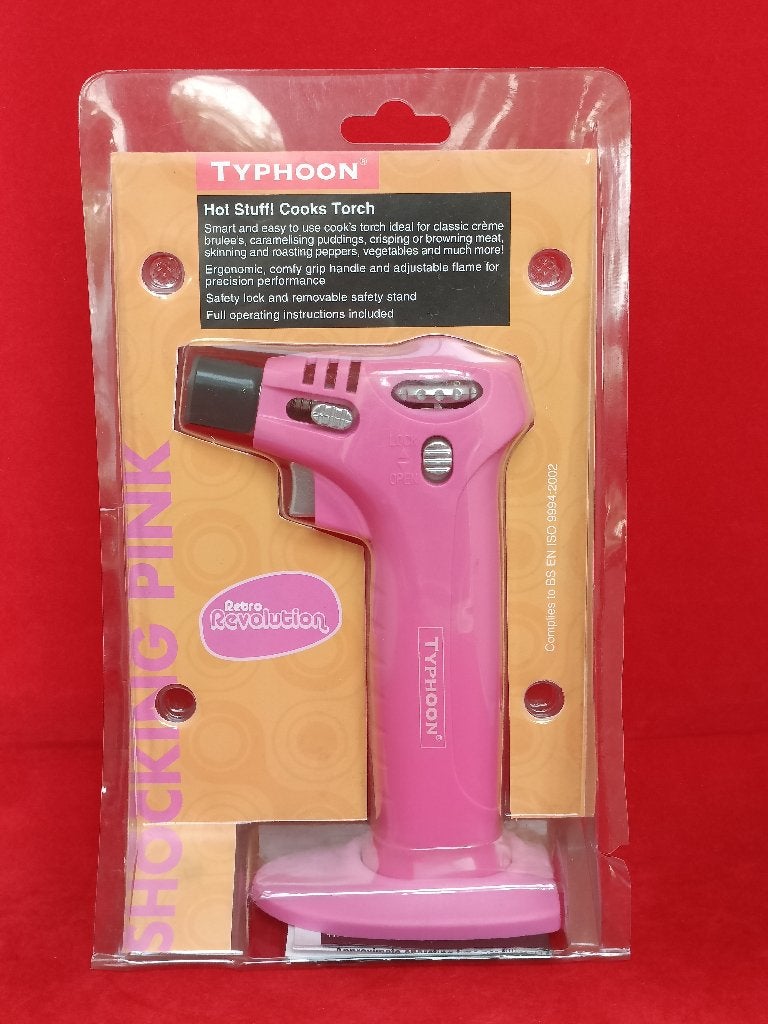 Typhoon - roze creme brulee brander NIEUW, Overige typen, Nieuw, Ophalen of Verzenden, Roze