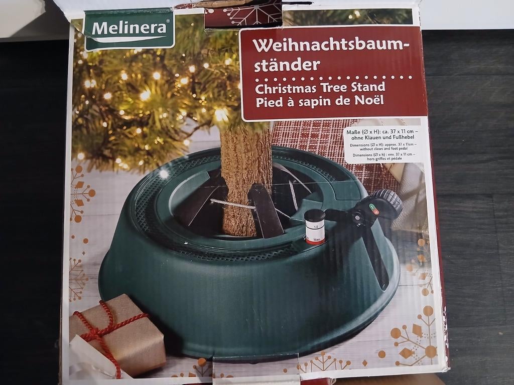 Kerstboomstandaard met waterreservoir, Diversen, Kerst, Ophalen, Gebruikt