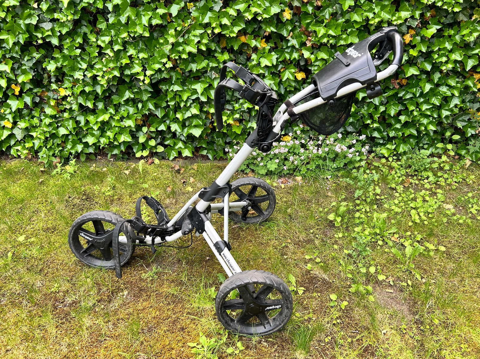 Clicgear 4.0 golf trolley, Ophalen, Gebruikt, Golfkar, Overige merken