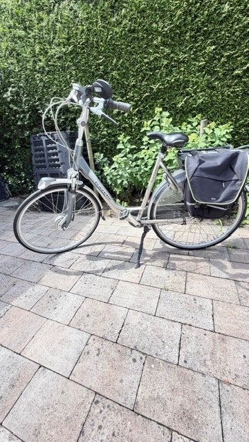 Electrische damesfiets, Ophalen, Gebruikt, 51 tot 55 cm, 50 km per accu of meer