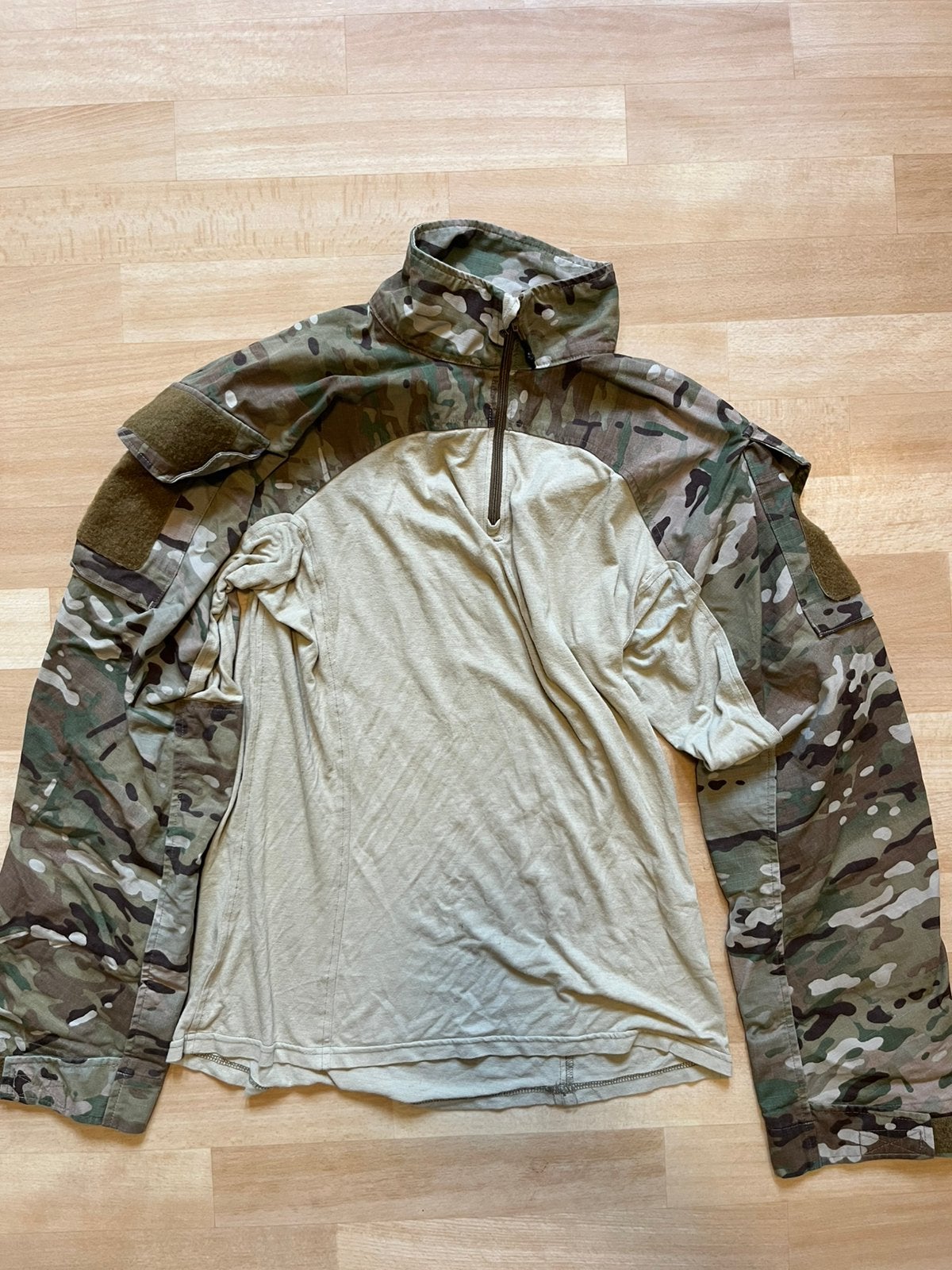 Beyond Clothing combat shirt, Ophalen of Verzenden, Zo goed als nieuw, Maat 46 (S) of kleiner, Beige