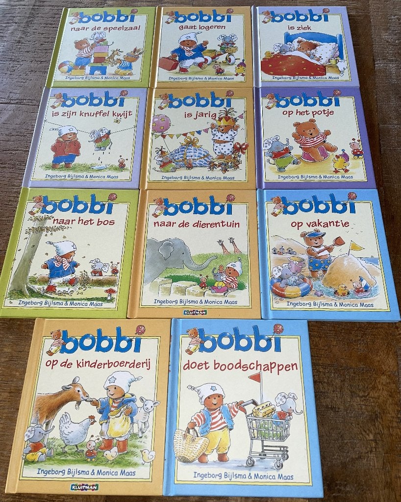 Bobbi leesboekjes, 11 stuks. als nieuw, Boeken, Non-fictie, Jongen of Meisje, Ingeborg Bijlsma & Monica Maas, Ophalen of Verzenden