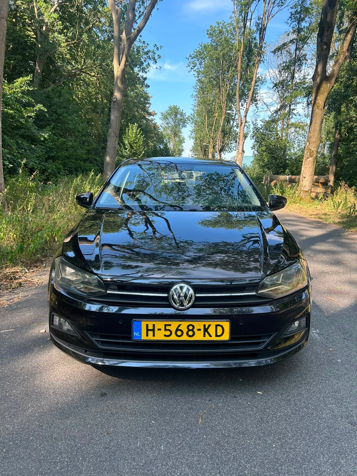 Volkswagen Polo 1.0 TSI 95pk 2020 Zwart, Auto's, Volkswagen, Particulier, Polo, Benzine, B, Hatchback, Handgeschakeld, Origineel Nederlands