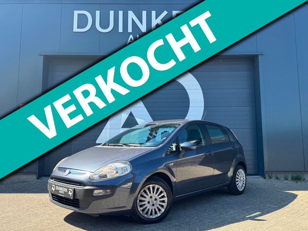 Fiat Punto Evo 1.4 Business | Airco | Nieuwe distributieriem, Voorwielaandrijving, Euro 5, Stof, 4 cilinders