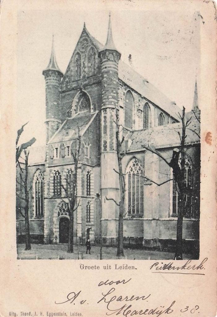 702-272-041 Groete Uit Leiden., Verzenden, Voor 1920, Zuid-Holland