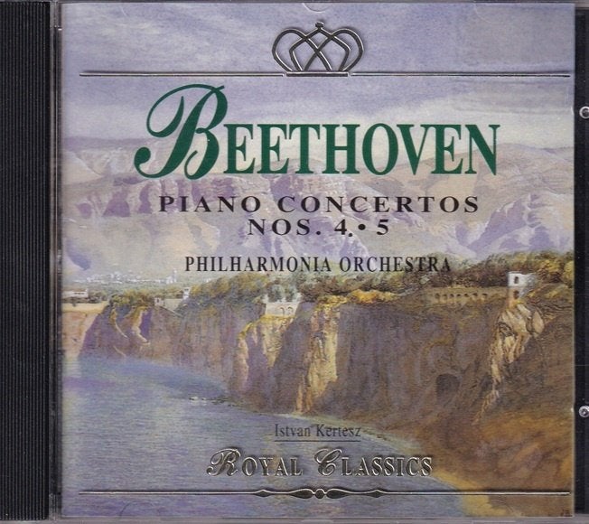 LUDWIG VON BEETHOVEN - PIANO CONCERTOS NOS.4 EN 5 uit, Ophalen of Verzenden, Classicisme, Zo goed als nieuw, Kamermuziek