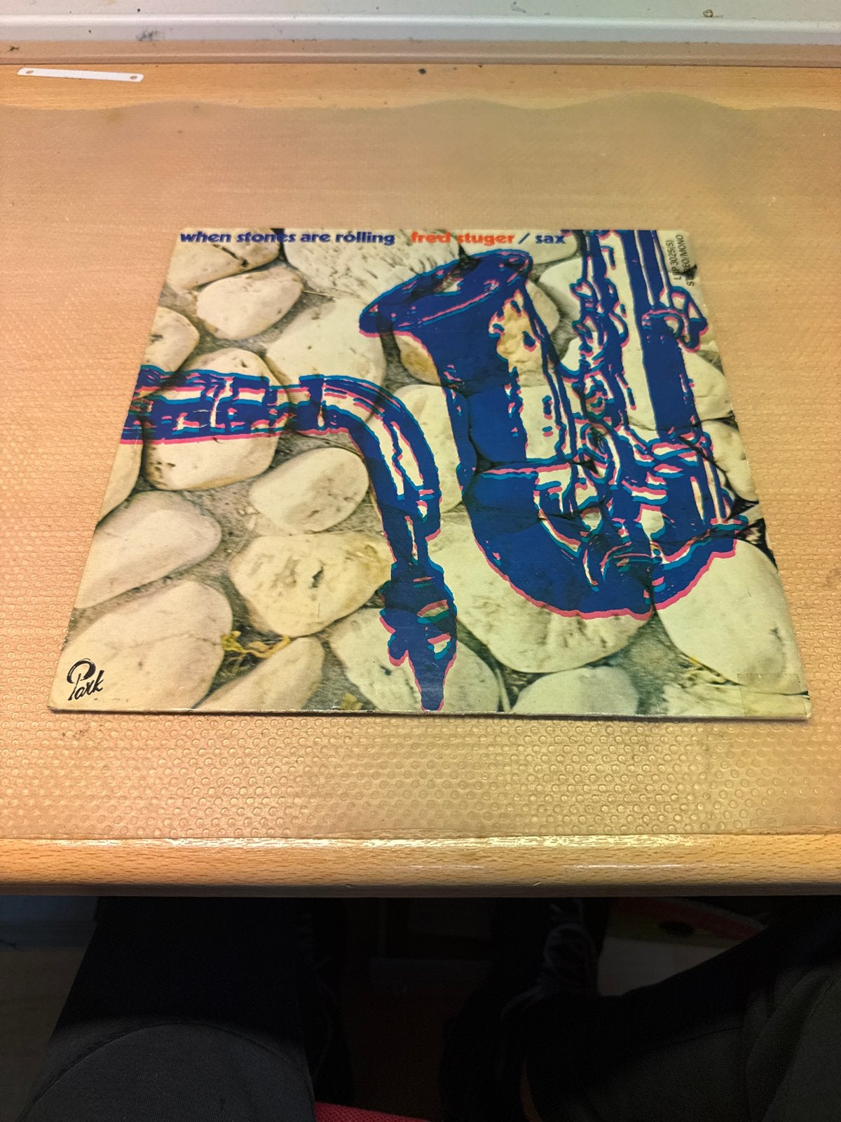 Fred Stuger / Sax - When Stones Are Rolling LP (Jazz), Ophalen, LP, Gebruikt, 12 inch