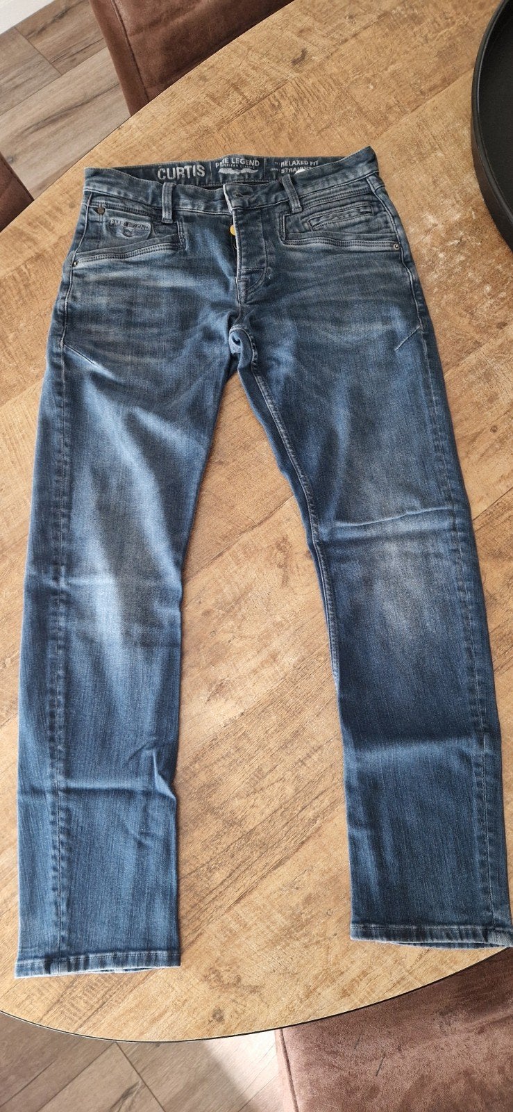 PME Legend Jeans Curtis Blauw W31 L32, Kleding | Heren, Spijkerbroeken en Jeans, Blauw, W32 (confectie 46) of kleiner, Ophalen of Verzenden