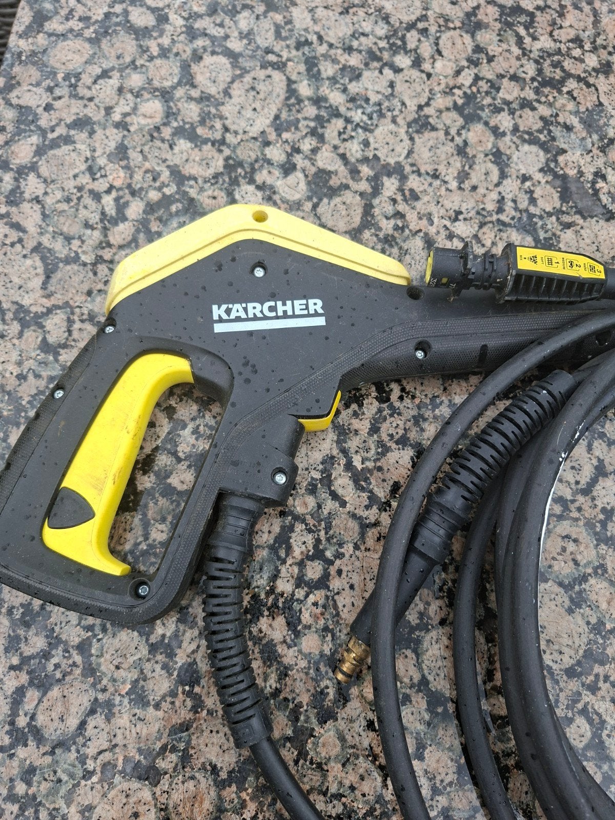 Te koop hoge druk slang / spuit, Ophalen, Gebruikt, Elektrisch, Karcher terras reiniger