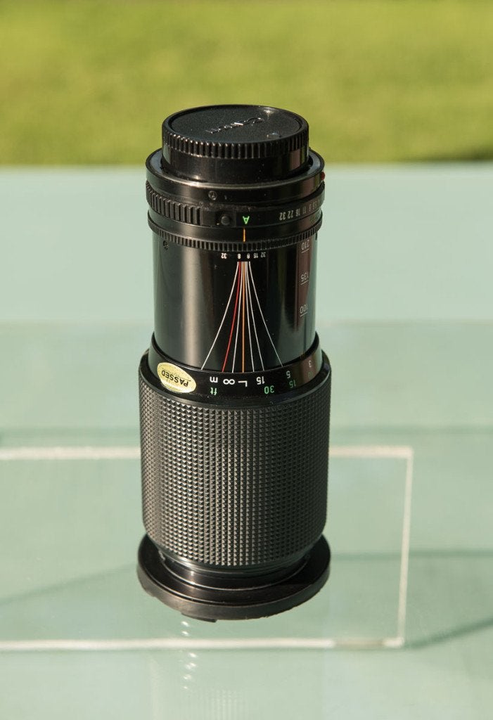 Canon Zoom lens FD 70-210mm met macro, Ophalen, Zo goed als nieuw, Overige typen, Zoom