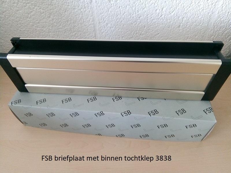FSB briefplaat 3838, Brievenbusklep, -, -, Ophalen of Verzenden