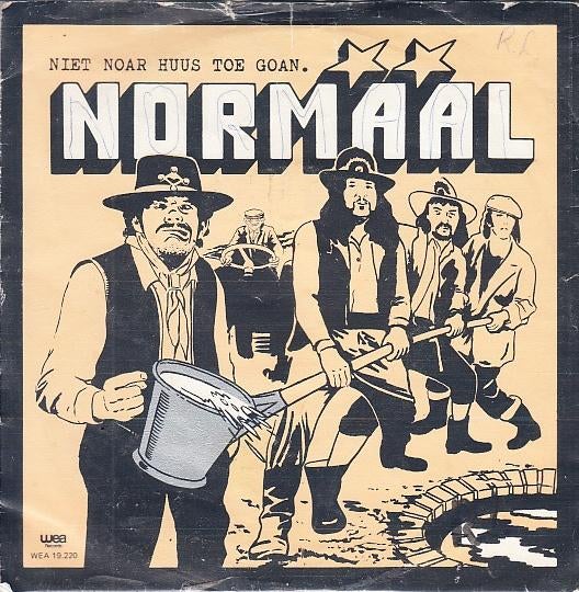 normaal - niet noar huus toe goan  ( 1982), Gebruikt, 7 inch, Single, Ophalen of Verzenden