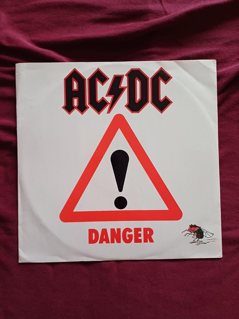 AC/DC - Danger (12 inch vinyl single), Cd's en Dvd's, Vinyl | Rock, Gebruikt, 1980 - 1989, 12 inch, Poprock