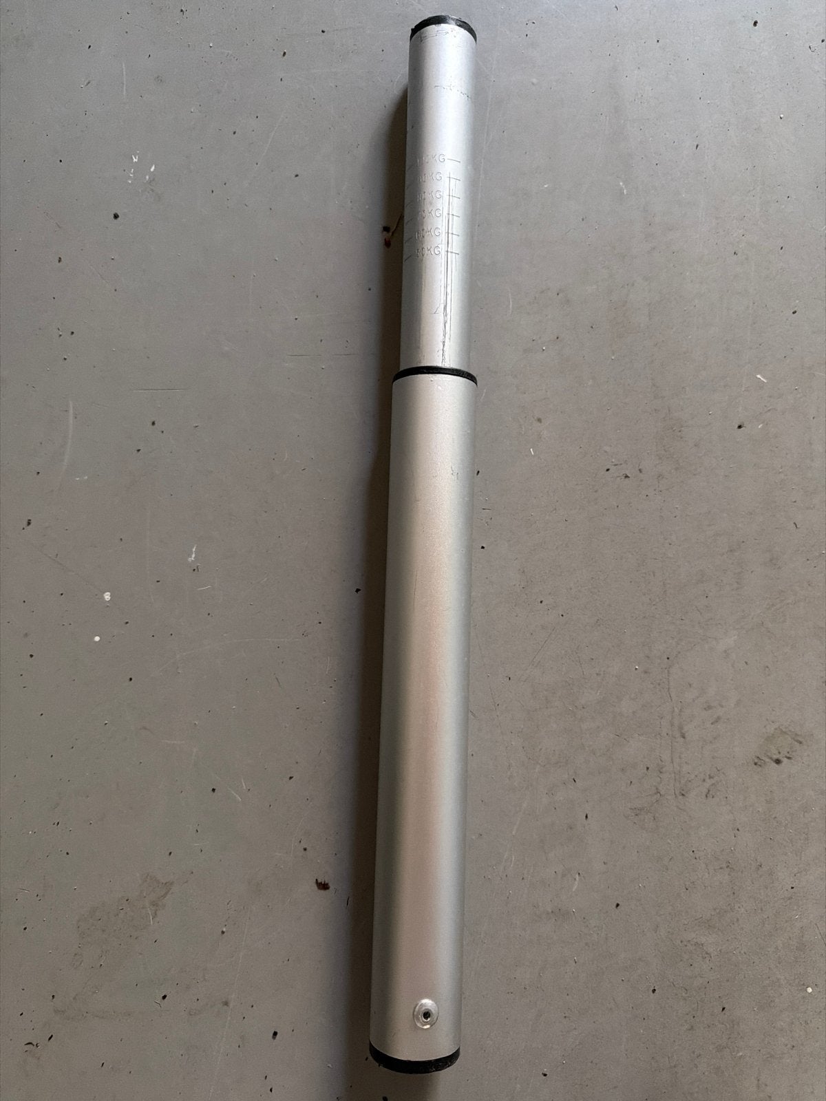 Telescopische Stang met Gewichtsaanduiding, Ophalen of Verzenden, Gebruikt