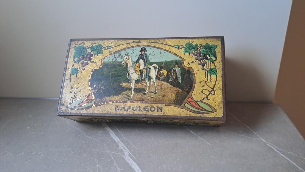 Antiek blik Napoleon, Verzamelen, Ophalen of Verzenden, Gebruikt, Overige