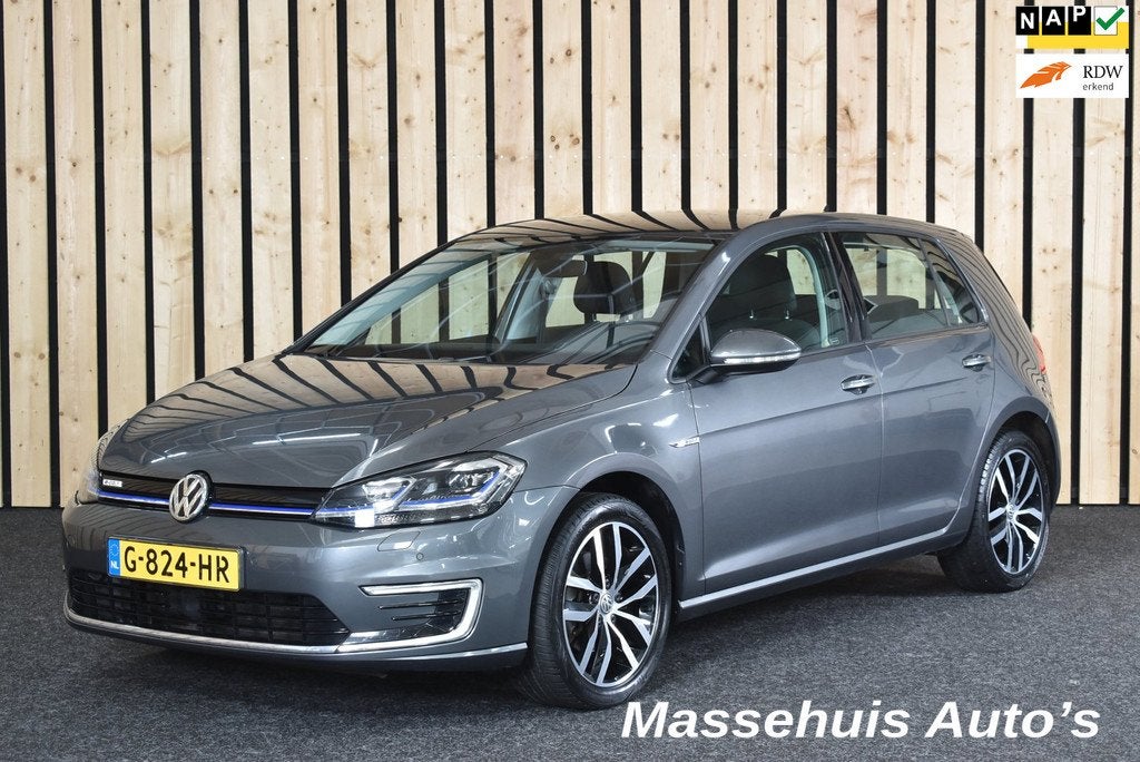 Volkswagen E-Golf E-Golf 113dkm Warmtepomp CarPlay Camera Na, Auto's, Volkswagen, Bedrijf, Te koop, Golf, ABS, Adaptive Cruise Control