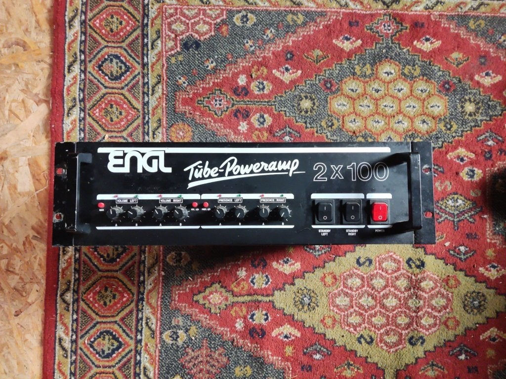 Engl 2x100W Stereo Tube Poweramp 920, Ophalen, Gebruikt, Gitaar, 100 watt of meer