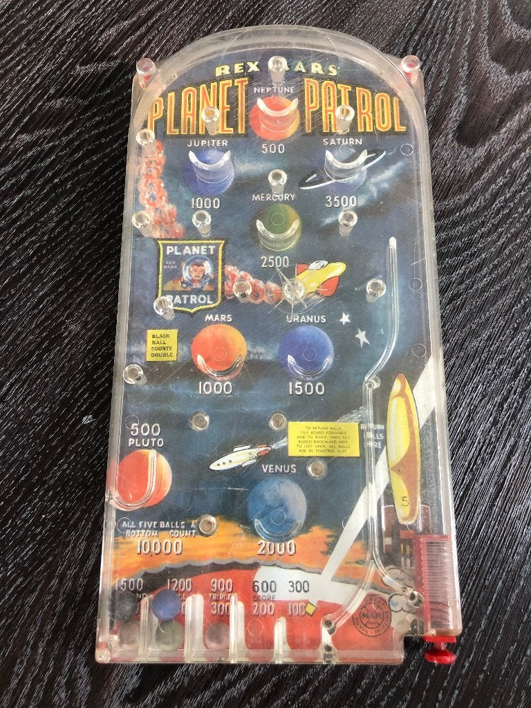 Vintage Flipperkast - Rex Mars Planet Patrol, Overige merken, Gebruikt, Overige soorten, Ophalen of Verzenden