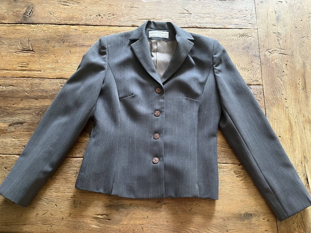 Compleet mantelpakje van Chantal Rosner maat M, Ophalen of Verzenden, Zo goed als nieuw, Maat 38/40 (M), Blauw