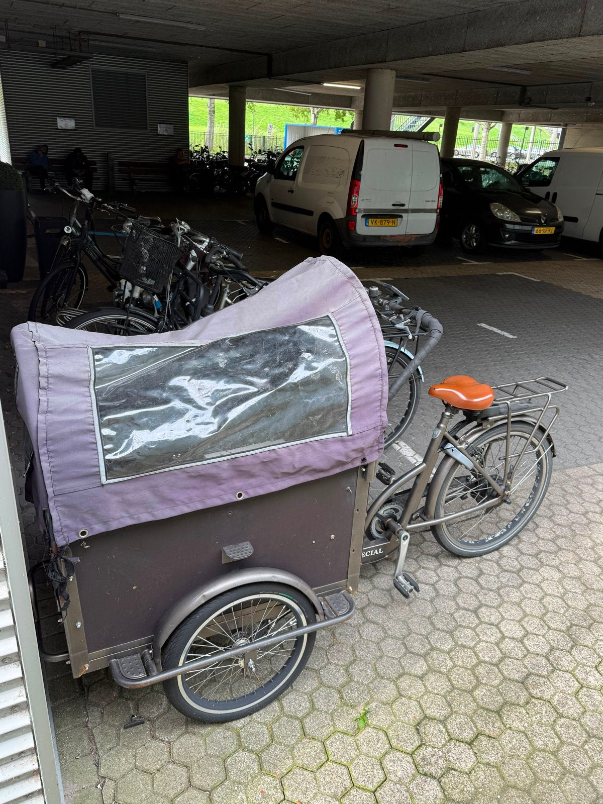 Elektrische bakfiets - Nieuwe accu + extra accu + oplader, Fietsen en Brommers, Gebruikt, Elektrisch, 2 kinderen, Ophalen