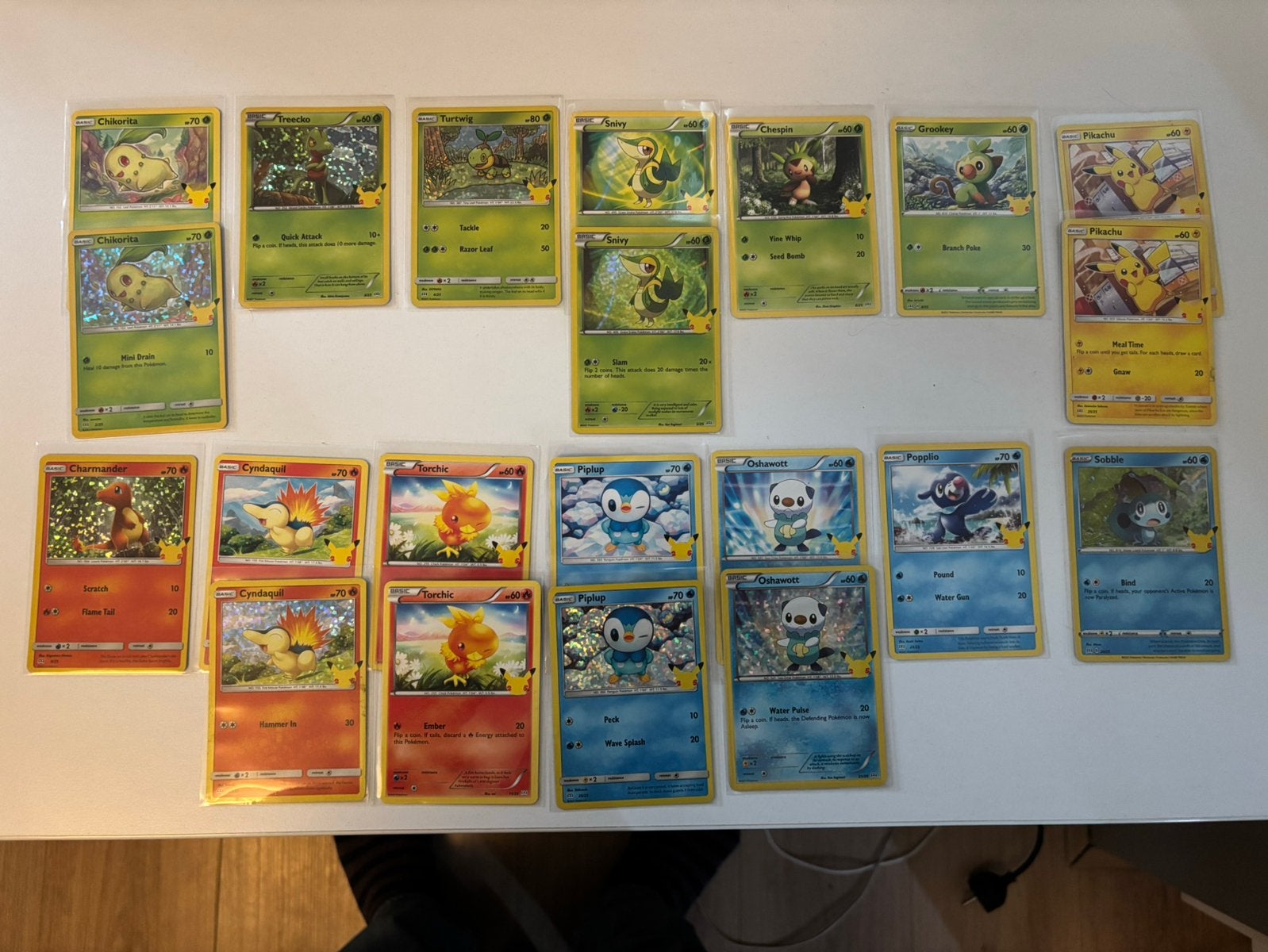 Pokemon mcdonalds 2021, Ophalen of Verzenden, Gebruikt, Meerdere kaarten, Foil