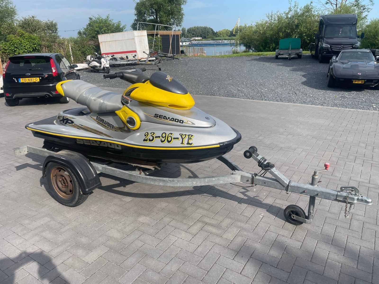 Waterscooter Bombardier Sea Doo XP 2001 Design Decade, Watersport en Boten, Ophalen of Verzenden, Gebruikt, Benzine, 120 tot 200 pk
