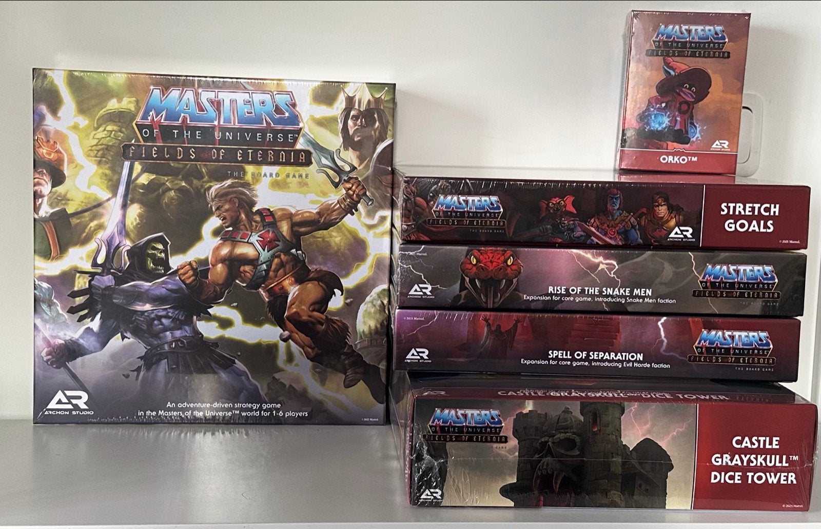 Masters of the Universe: Fields of Eternia Kickstarter, Hobby en Vrije tijd, Een of twee spelers, Ophalen of Verzenden, Nieuw
