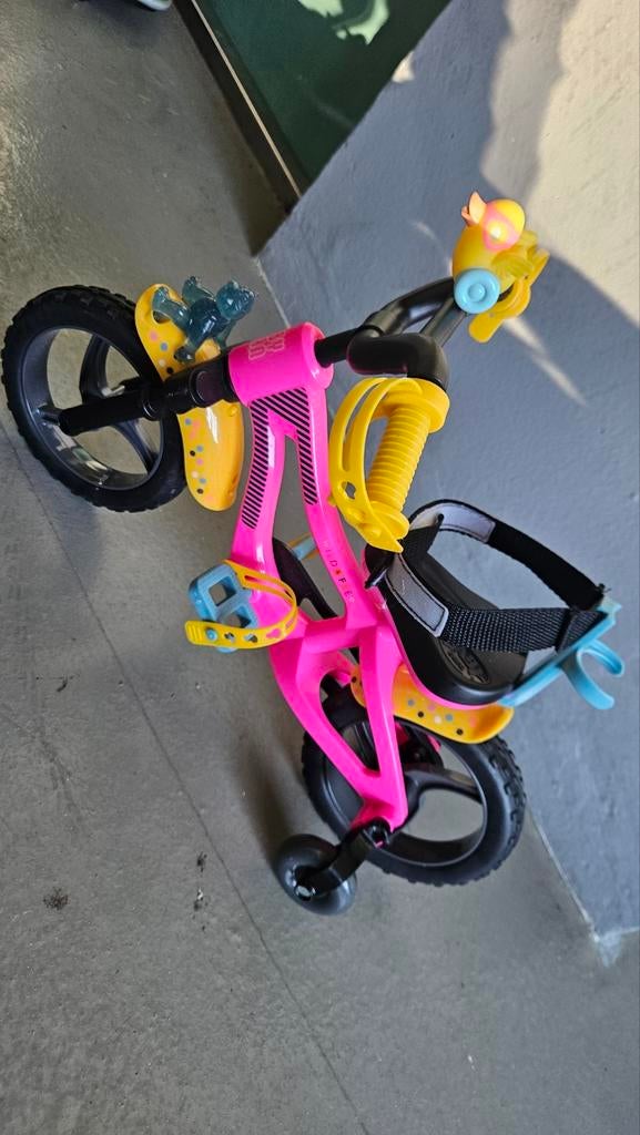 Baby born fietsje met stoeltje (pop), Ophalen