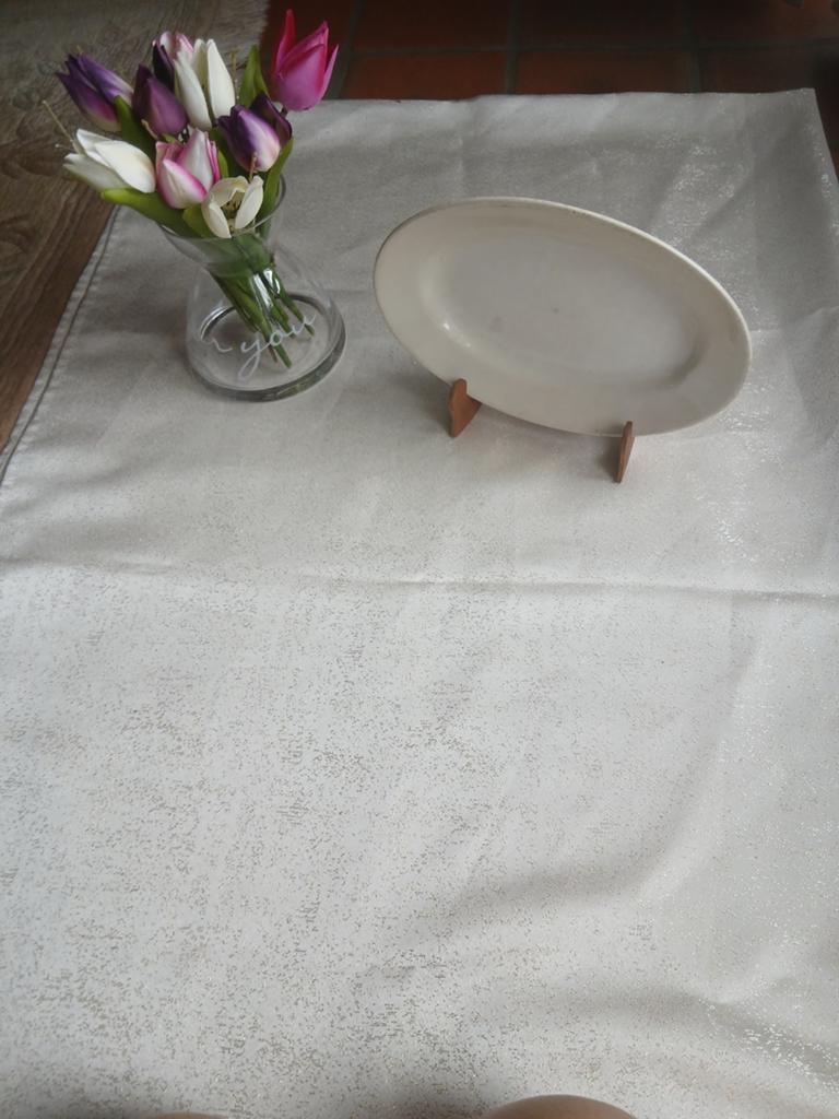 Vintage Maastricht Holland ovaal serveerbord – brocante, Ophalen of Verzenden, Aardewerk, Overige stijlen, Schaal of Schalen