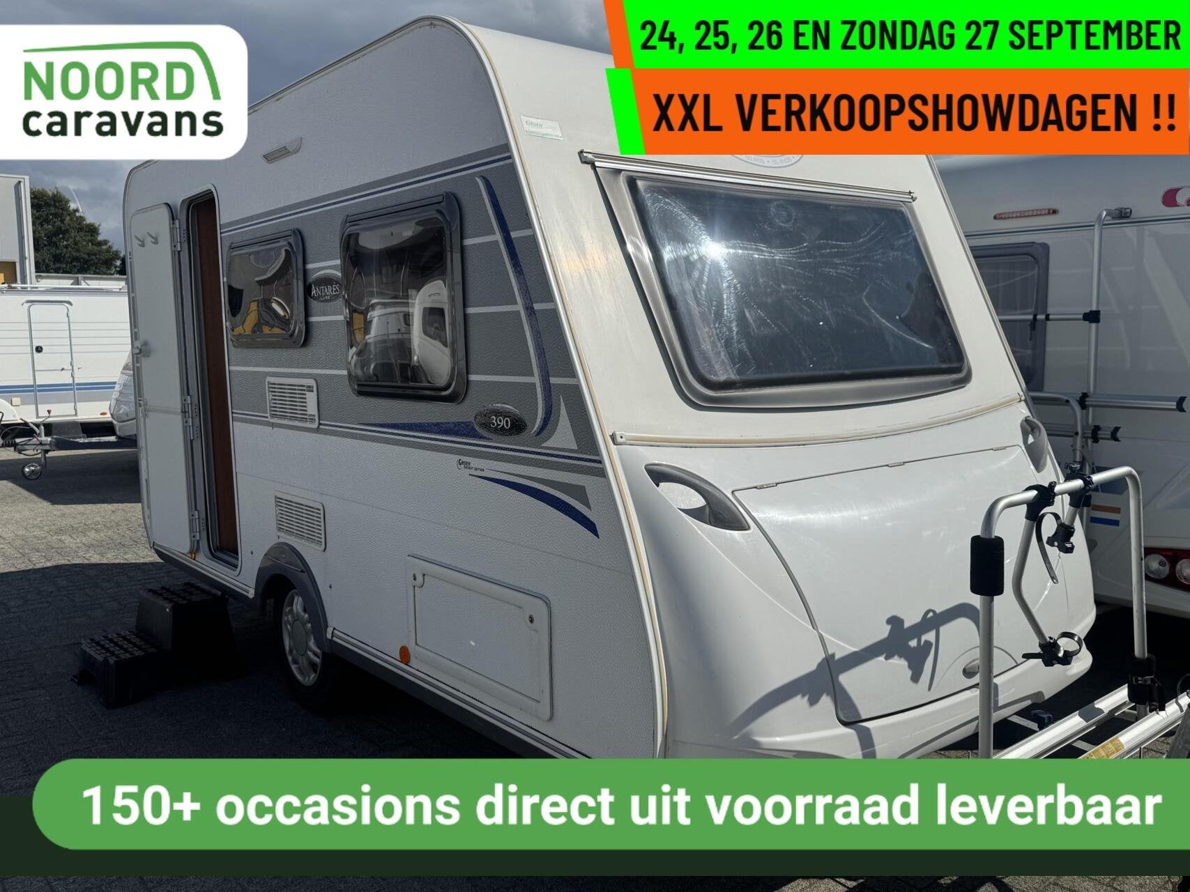 CARAVELAIR - XXL VERKOOPSHOW 24,25,26 & 27 SEPT. 10-17 UUR