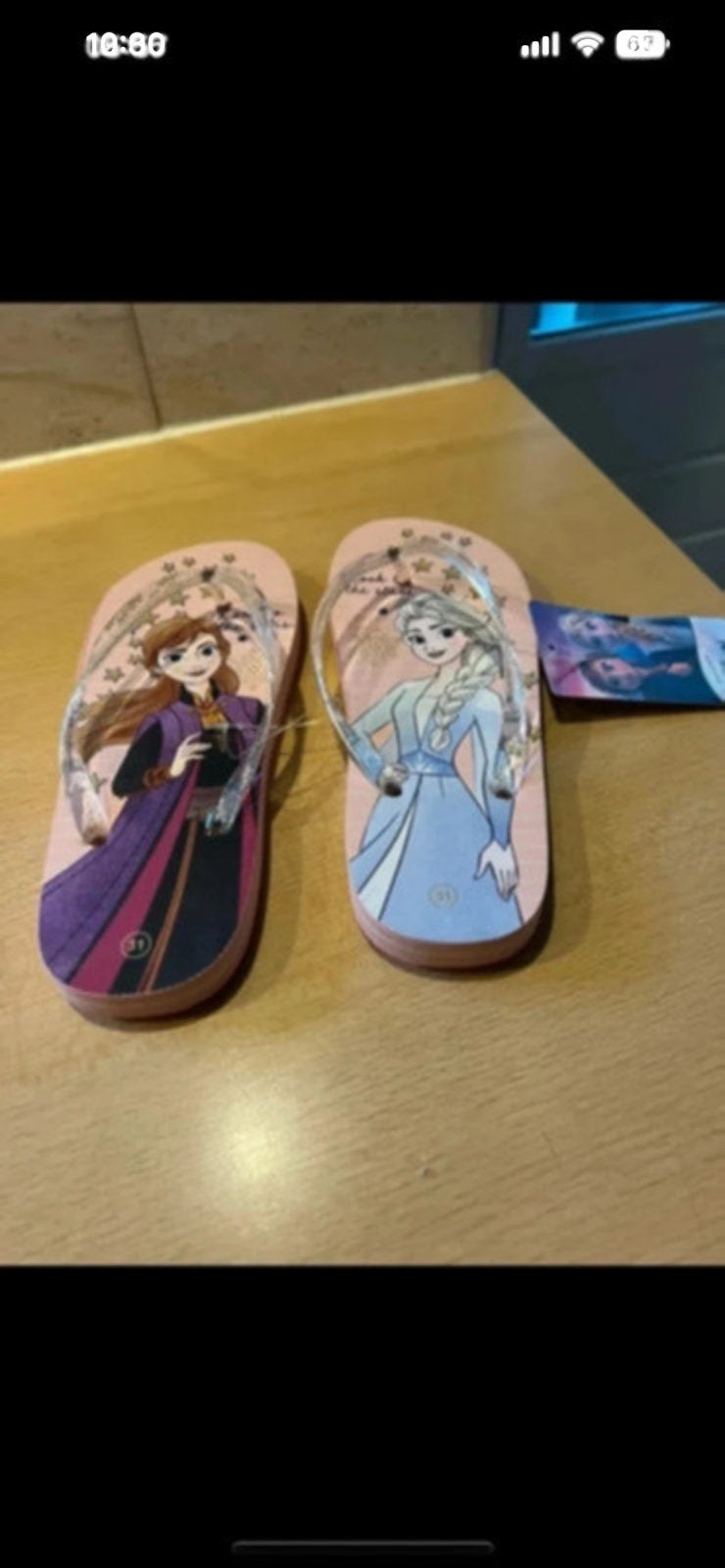 Nieuwe teenslippers Frozen (31), Meisje, Overige typen, Nieuw, Ophalen of Verzenden