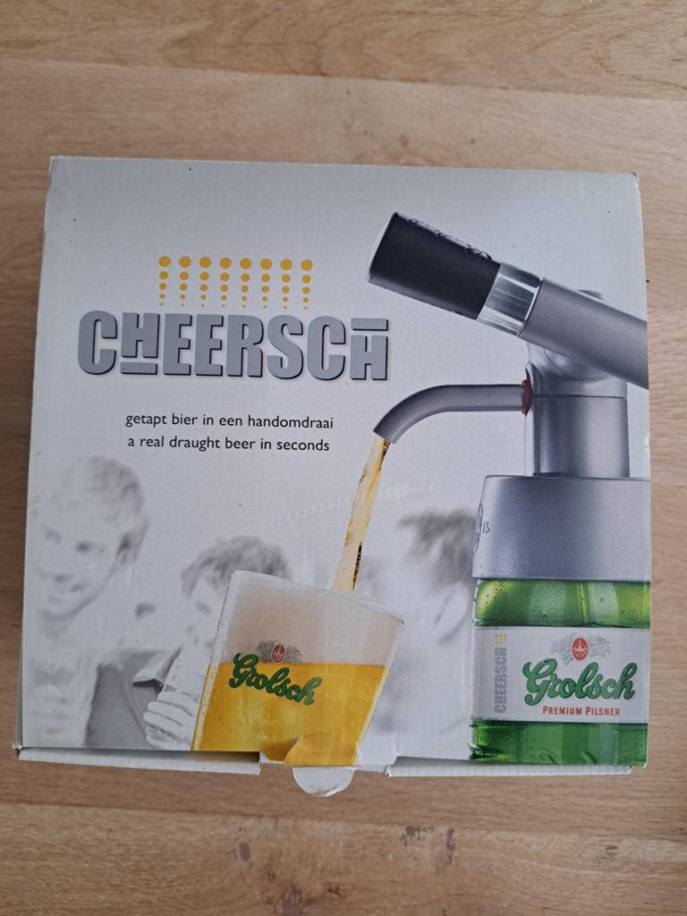 Grolsch Cheersch biertap, Witgoed en Apparatuur, Thuistaps, Ophalen of Verzenden, Nieuw, Overige merken