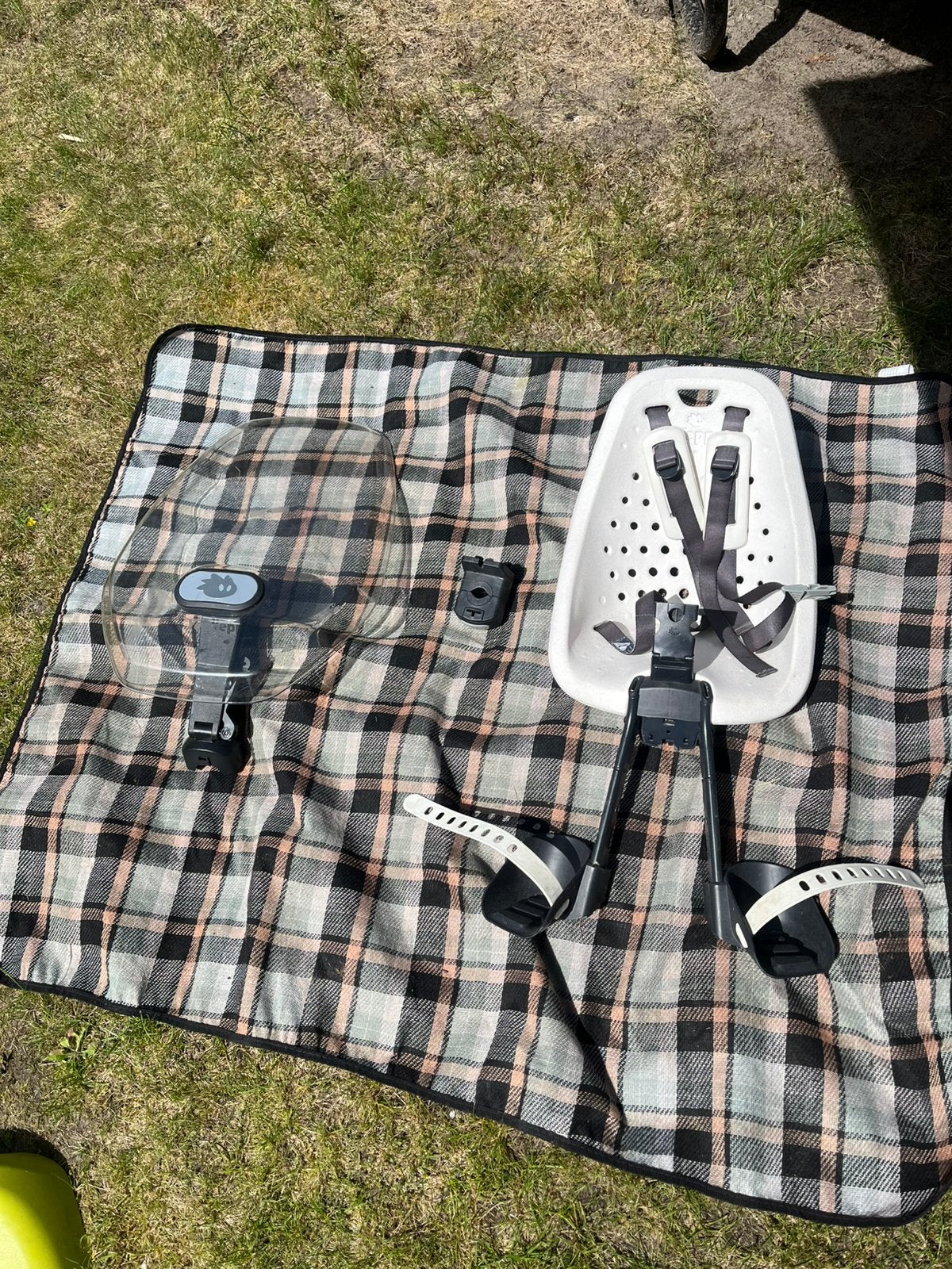 Fietsstoeltje Yepp, Ophalen of Verzenden, Gebruikt, Voorzitje