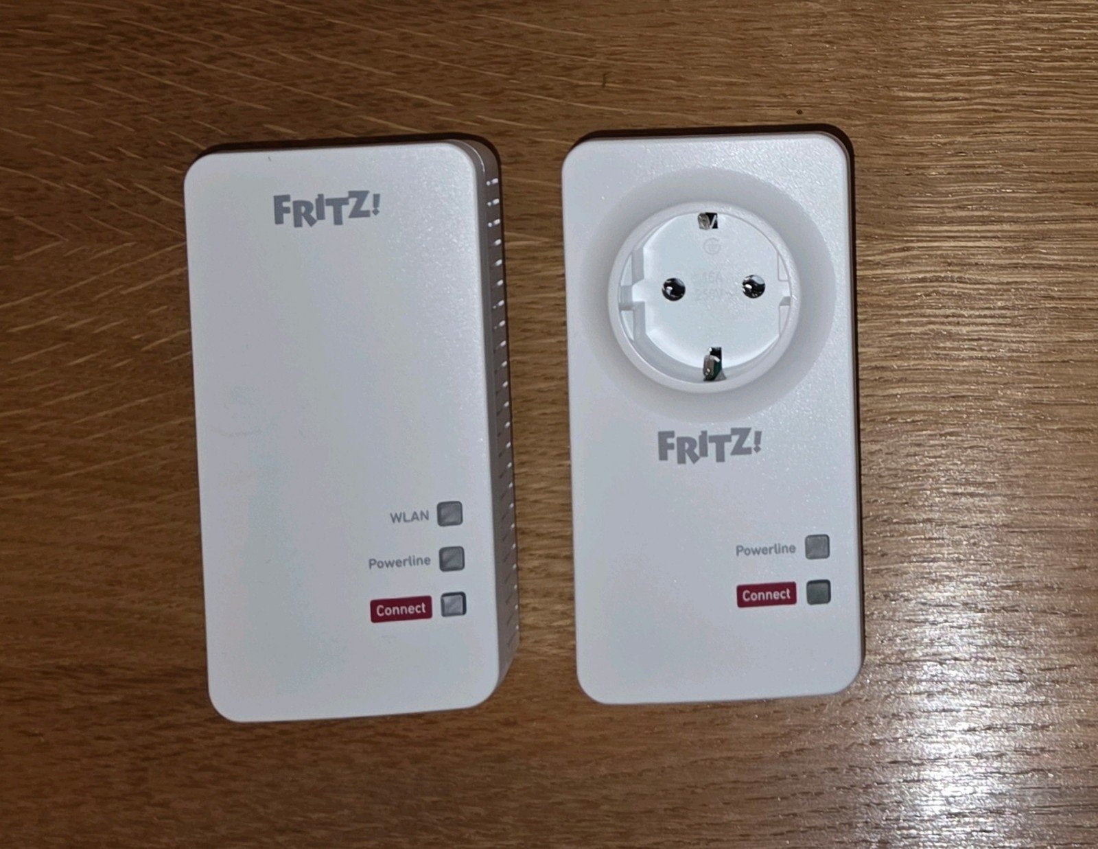 Fritz!Powerline Adapter Set 1260 Fritzbox: 1x 1220, 1x 1260, Ophalen, Zo goed als nieuw, FRITZ!Powerline