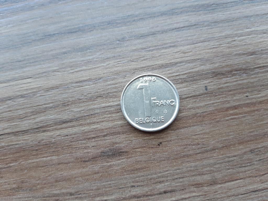 1f munt belgie 1995, Ophalen of Verzenden, Losse munt