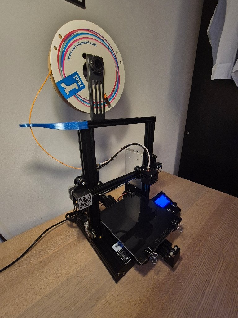 Creality Ender 3 + SKR Mini E3 upgrade + filament(optioneel), Computers en Software, 3D Printers, Ophalen, Zo goed als nieuw, Filament