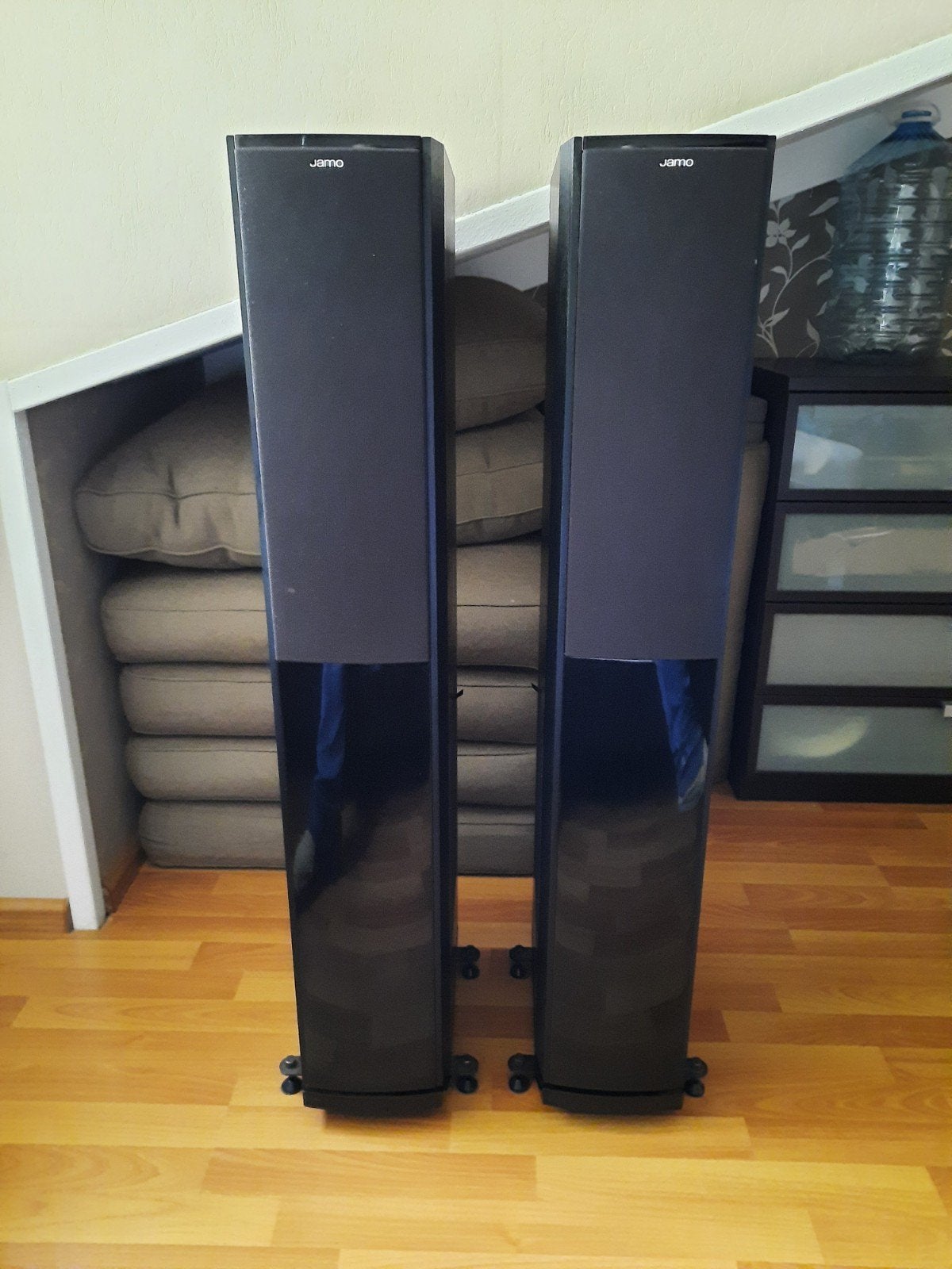 Jamo vloerspeakers, Audio, Tv en Foto, Luidsprekers, Ophalen, Gebruikt