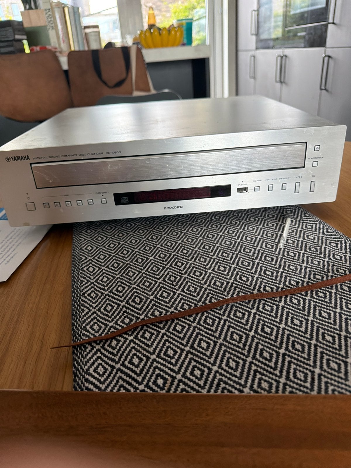 Yamaha CD-C600 5-CD Wisselaar CD-speler, Audio, Tv en Foto, Cd-spelers, Ophalen of Verzenden, Gebruikt, Overige merken, Wisselaar