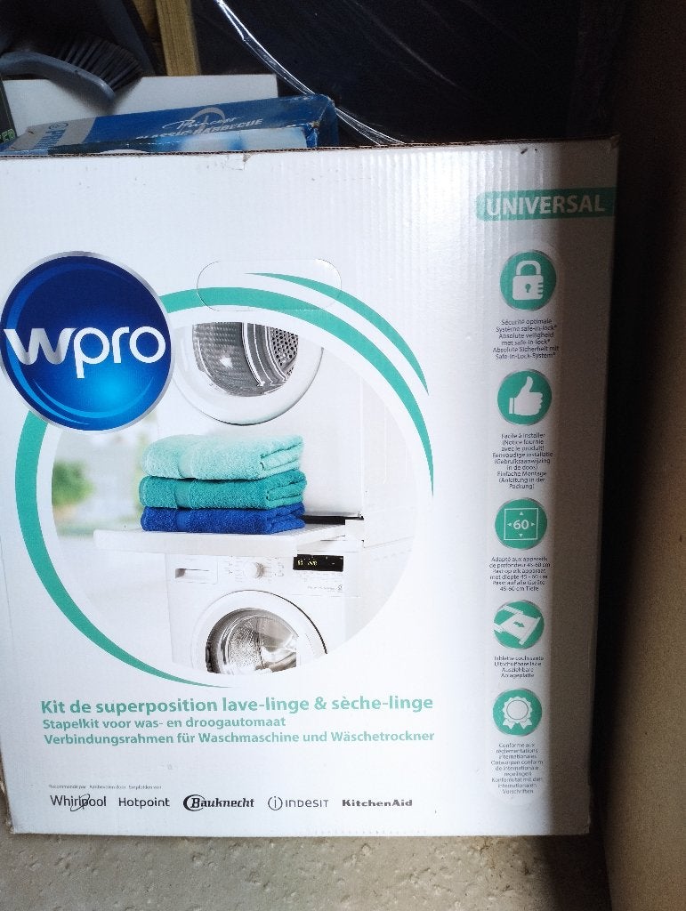wasmachinestapelkit, Ophalen, Nieuw