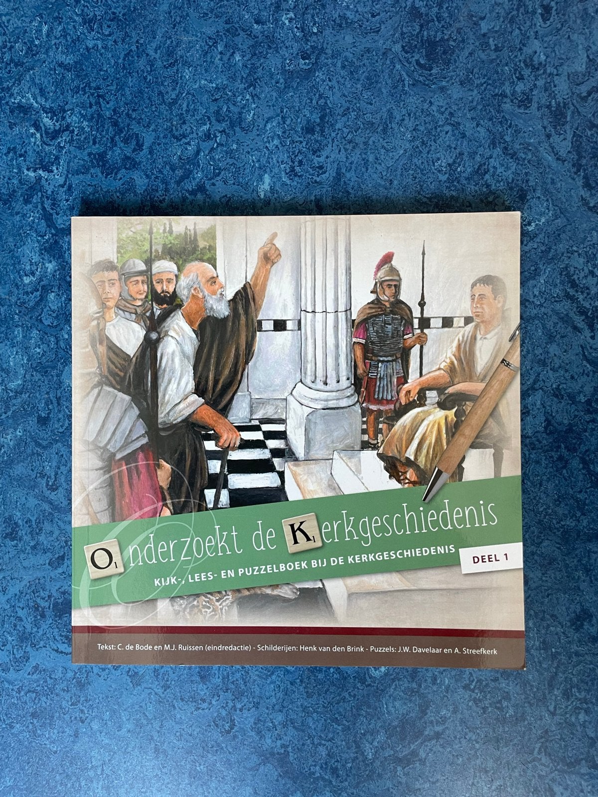 25 stuks de Kerkgeschiedenis Deel 1 - Kijk-, Lees- en Puzz, Ophalen of Verzenden, Zo goed als nieuw, Christendom | Protestants