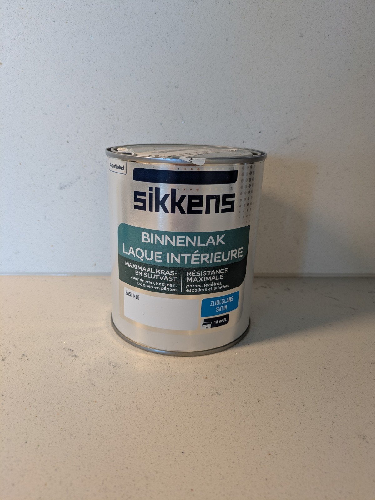 Sikkens binnenlak zijdeglans Rijks rood, Ophalen of Verzenden, Nieuw, Rood